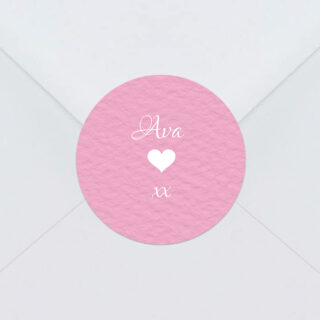 Pink Heart Sticker