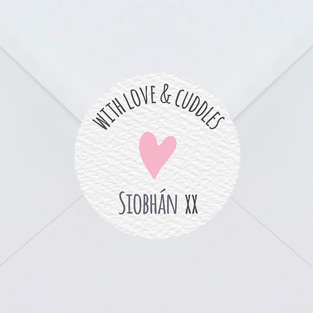 Clean Texture Envelope Sticker