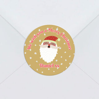 Christmas Santa Sticker